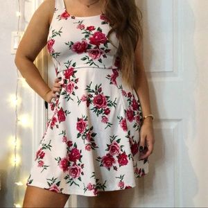 Floral Rose Dress